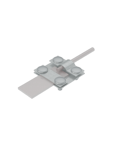 Контрольный соединитель полоса до 40 мм пруток Ø 5-10 мм HD КМ-Профиль (KS-B40-D5-10 HD) в Таганроге Монтажные материалы Pintop.ru