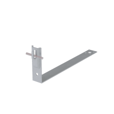 Черепичный держатель зажимной на обрешётку для прутка Ø 5-8 мм L430 мм H100 мм TD КМ-Профиль (CDZO-L430-D5-8 TD)