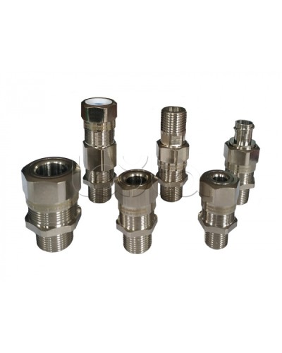 Металлический кабельный ввод взрывозащищённый Магнито-Контакт ВН25 1ExdIICGb/1ExeIIСGb/0ExiaIICGa/2ExnRIIGc/ExtaIIICDa в Таганроге Аксессуары для кабель-канала Pintop.ru