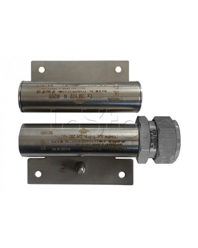Датчик взрывозащищённый герконовый Магнито-контакт Ех ДВГ102 Al исп.250 с магнитом М-200 1Ex d IIC T6 Gb в Таганроге Извещатели охранные (Ex) Pintop.ru