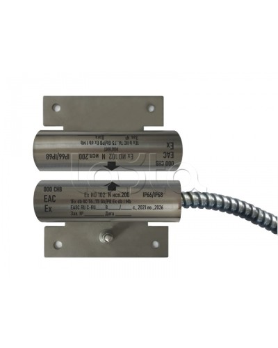 Извещатель охранный точечный магнитоконтактный взрывозащищённый Магнито-контакт Ех ИО102 N исп.200 вывод с магнитом М-200 1Ex d IIC T6 Gb / РB Ex d I Mb в Таганроге Извещатели охранные (Ex) Pintop.ru