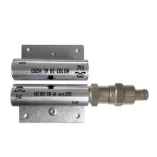 Извещатель охранный точечный магнитоконтактный Магнито-контакт ИО 102-58 Al исп.300 с магнитом М-100