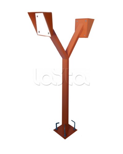 Стойка для считывателя Аякс 170х180 мм, оранжевая, Базовая, двусторонняя Магнито-контакт в Таганроге Дополнительное оборудование для СКУД Pintop.ru