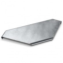 Крышка плоского угла 45° 600x15 (0,7) ПожТехКабель (550-008)