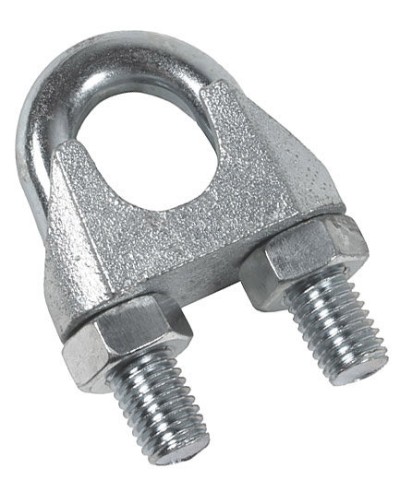 Зажим троса D10 усиленный ПожТехКабель (890-512) в Таганроге Трос и аксессуары Pintop.ru