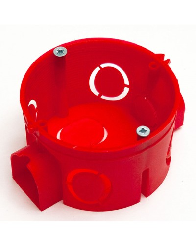 Коробка установочная 80-0500См безгалогенная (HF) 68х42 (8шт/уп) Промрукав (80-0500См) в Таганроге Распределительные коробки Pintop.ru