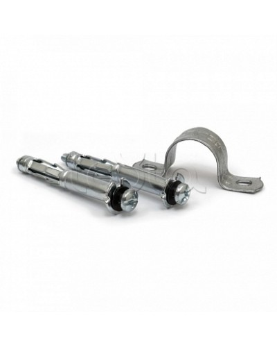 Комплекты для крепления ОКЛ с использованием дюбеля Молли М4х32 и скобы СМД 21-22 (100 шт) Промрукав в Таганроге Огнестойкие кабельные линии Pintop.ru