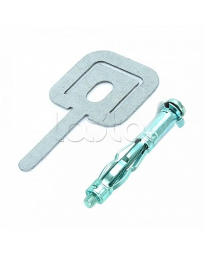 Комплекты для крепления ОКЛ с использованием дюбеля Молли М4х54 и хомута FR ПР-25 (100 шт) Промрукав (PR08.5208) в Таганроге Огнестойкие кабельные линии Pintop.ru