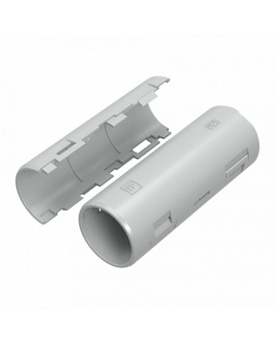 Муфта разборная d25 мм атмосферостойкая серая (40шт/640шт уп/кор) Промрукав (PR13.0411) в Таганроге Повороты, муфты, тройники Pintop.ru