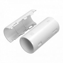 Муфта разборная d32 мм белая (36шт/360шт уп/кор) Промрукав (PR13.0420)