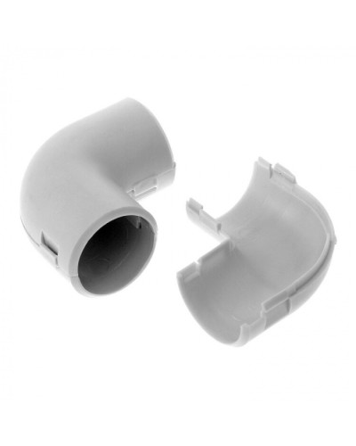 Соединитель угловой разборный д20 (50 шт/уп) Промрукав PR.07520 в Таганроге Повороты, муфты, тройники Pintop.ru