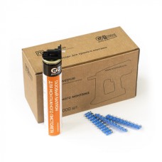 Комплект газовый баллон 165 мм и гвозди 3х27 мм (усиленные) (1000 шт/уп) Промрукав (PR08.22654)