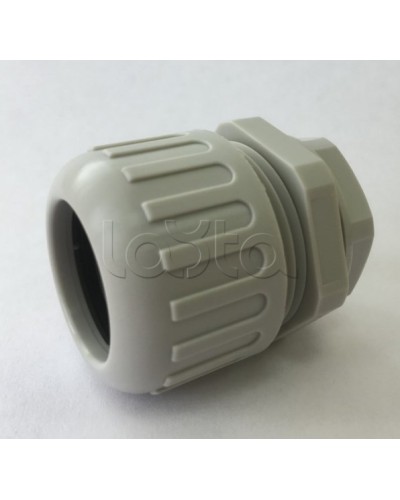 Муфта вводная усиленная (IP68) для гофрированных труб серая ВМУ-ГТ-20 (М20) Промрукав (PR08.3273) в Таганроге Повороты, муфты, тройники Pintop.ru