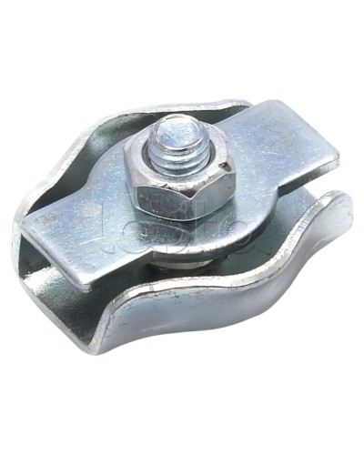 Зажим троса стальной D6мм Simplex (100шт/уп) Промрукав (PR08.4030) в Таганроге Держатели, клипсы, скобы Pintop.ru