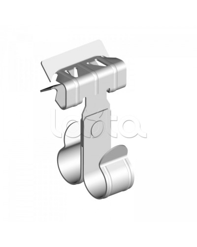 Зажим балочный 15-20 мм под трубу 20 мм двойной Промрукав (PR08.5855) в Таганроге Аксессуары для лотков Pintop.ru