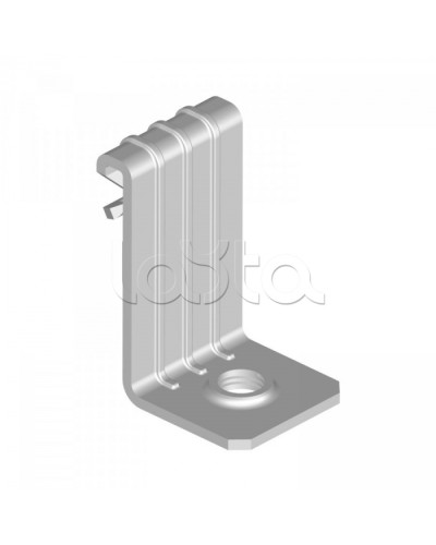 Зажим балочный вертикальный 1-5 мм с отгибом и резьбой М6 Промрукав (PR08.5861) в Таганроге Аксессуары для лотков Pintop.ru