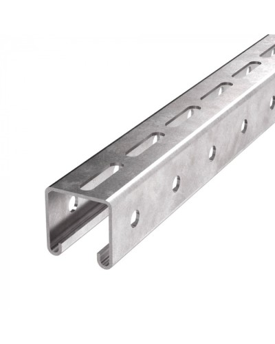 Профиль STRUT HDZ ПС-41х41х400 (2,5мм) Промрукав (PR08.9352) в Таганроге Аксессуары для лотков Pintop.ru