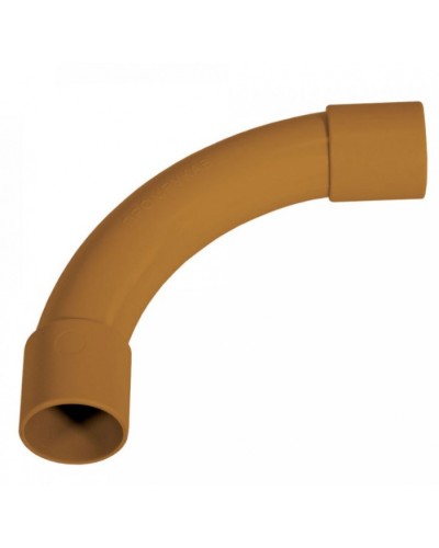 Соединитель угловой бук д25 (5шт/200шт уп/кор) Промрукав (PR13.0241) в Таганроге Повороты, муфты, тройники Pintop.ru