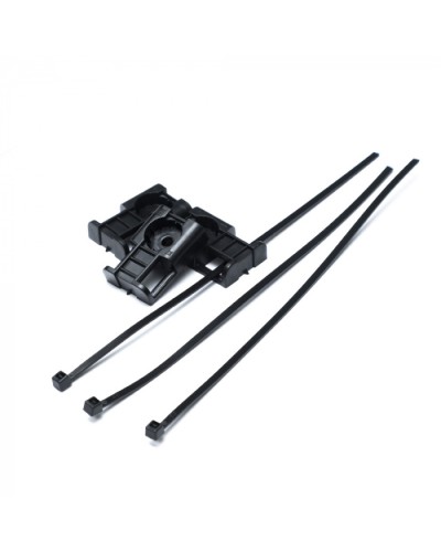 Комплекты крепления площадка для прямого монтажа черная со стяжкой 3,6х150 мм (100 шт) Промрукав (PR13.02515) в Таганроге Аксессуары для кабель-канала Pintop.ru