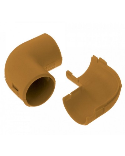 Соединитель угловой разборный бук д25 (30шт/480шт уп/кор) Промрукав (PR13.0285) в Таганроге Повороты, муфты, тройники Pintop.ru