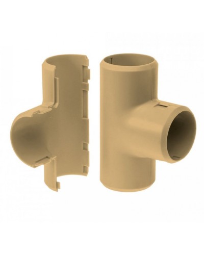 Тройник разборный сосна д16 (70шт/700шт уп/кор) Промрукав (PR13.0287) в Таганроге Повороты, муфты, тройники Pintop.ru