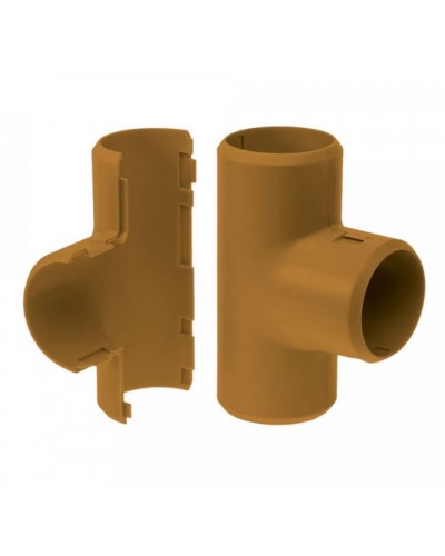 Тройник разборный бук д20 (50шт/600шт уп/кор) Промрукав (PR13.0292) в Таганроге Повороты, муфты, тройники Pintop.ru