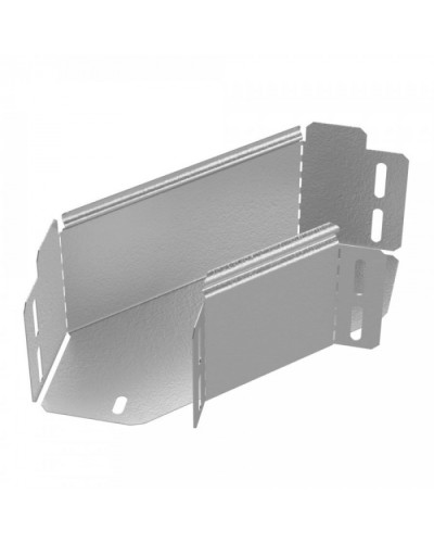 Угол горизонтальный 90 градусов Стандарт HDZ 100х100 Промрукав (PR16.1637) в Таганроге Аксессуары для лотков Pintop.ru