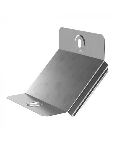 Крышка угла вертикального внутреннего 45 градусов Стандарт INOX (AISI 304) 100 Промрукав (PR16.3164) в Таганроге Аксессуары для лотков Pintop.ru