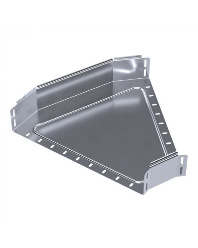 Угол горизонтальный 45 градусов Стандарт INOX (AISI 316) 500х100 Промрукав (PR16.3451) в Таганроге Аксессуары для лотков Pintop.ru