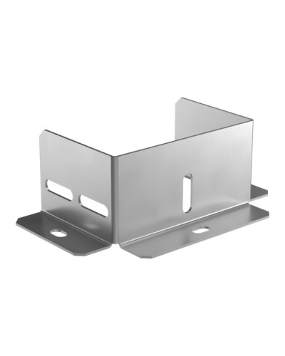 Универсальный ввод трассы лотков Стандарт INOX (AISI 304) 100х80 Промрукав (PR16.3675) в Таганроге Аксессуары для лотков Pintop.ru