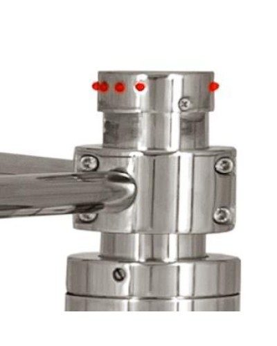 Кольцо разрезное для ограждения к роторному турникету ХРОМ Ростов-Дон в Таганроге Дополнительное оборудование для СКУД Pintop.ru