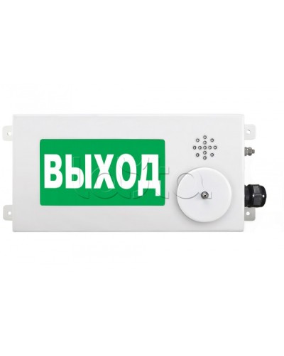 Табло световое взрывозащищенное Спектрон ТСВ-Exm-М-Прометей-МИНИ 12-36 В ПОЖАР в Таганроге Оповещатели Ex Pintop.ru