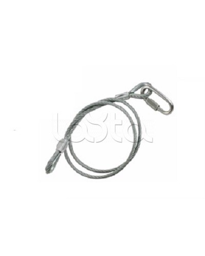 Спектрон-СК-М - Страховочный комплект из из оцинкованной стали предназначен для дополнительного страховочного крепления ИПП в Exd оболочке во время монтожа и эксплуатации. Комплектация: трос, карабин-2шт. в Таганроге Монтажные материалы Pintop.ru