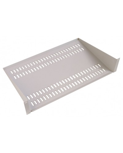 Полка перфорированная консольная 400мм 2U ЦМО МС-40 в Таганроге Полки для шкафов и стоек Pintop.ru