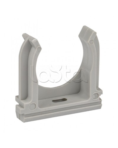 Крепеж-клипса d40 мм (30 шт) серая EKF-Plast (derj-z-40n) в Таганроге Держатели, клипсы, скобы Pintop.ru