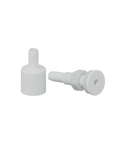 Наконечник для капиляра для подвесного потолка, без отверстия под сверло0-6 мм (49012) в Таганроге Аксессуары для кабель-канала Pintop.ru