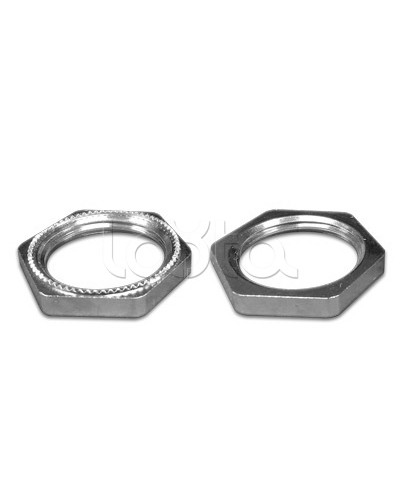 Гайка заземляющая M32x1,5 никел. латунь DKC 6006EMC-32A в Таганроге Крепеж Pintop.ru