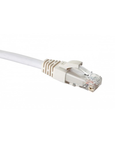 Патч-корд Cat.6 UTP 4 пары RJ45-RJ45, белый, 0.5м, LSZH Eurolan 21D-U6-0EWT в Таганроге Патч-корды и пигтейлы Pintop.ru
