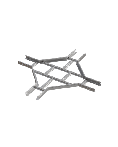 Х-разветвитель лестничный 50х150х2,0 мм N КМ-профиль (LXD50-150-2.0 N) в Таганроге Аксессуары для лотков Pintop.ru