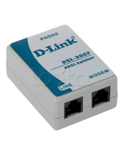 Сплиттер ADSL D-Link DSL-30CF/RS в Таганроге Маршрутизаторы, Роутеры и Точки Доступа Pintop.ru
