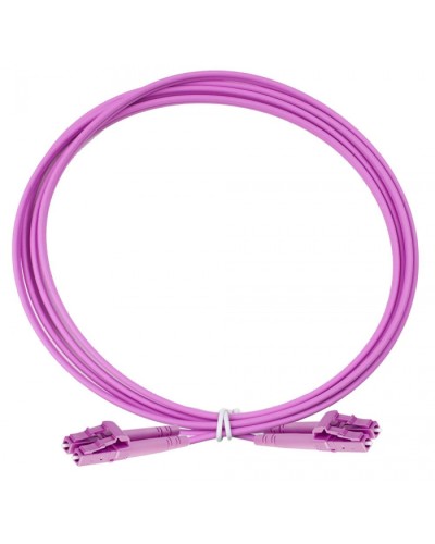 Оптический коммутационный шнур дуплексный, OM4, 2х50/125, LC-LC, 10 м Eurolan (41F-40-LC-LC-10) в Таганроге Патч-корды и пигтейлы Pintop.ru