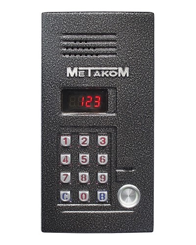 Блок вызова домофона Метаком MK2012-TM4E в Таганроге Блоки вызова многоабонентные Pintop.ru