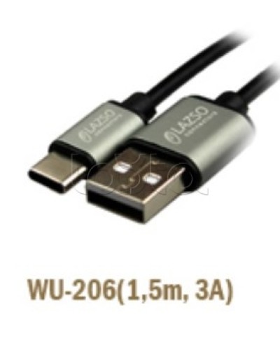 Кабель для передачи данных и зарядки LazsoWU-206(1,5m, 3А) в Таганроге Оборудование для видеонаблюдения Pintop.ru
