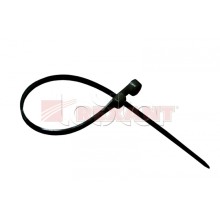 Хомут-стяжка нейлоновый под винт 2.5х100 мм чёрный (100шт/уп) REXANT 07-0105