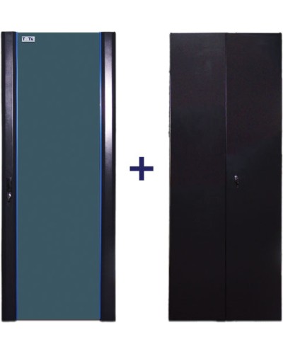 Комплект дверей 22U TWT TWT-CBB-DR22-6x-S-G1 в Таганроге Аксессуары для стоек и шкафов Pintop.ru