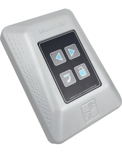 Пульт управления одним турникетом с автоматическами планками и одной секцией ограждения «Антипаника» CARDDEX AG-04 (для серии STL) в Таганроге Сетевая СКУД CARDDEX Pintop.ru