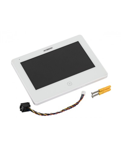Монитор видеодомофон AccordTec AT-VD 770W WH в Таганроге Абонентские IP устройства Pintop.ru