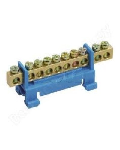 Шина нулевая с DIN-изолятором типа «Стойка» ШНИ-6х9-14-С-С IEK YNN10-69-14P-K07 в Таганроге Клеммные колодки Pintop.ru