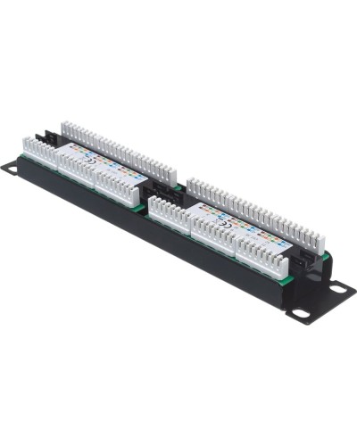 Панель коммутационная 10, 1U, 12 портов UTP, RJ-45, CAT 5e REXANT 04-0025 в Таганроге Патч панель Pintop.ru