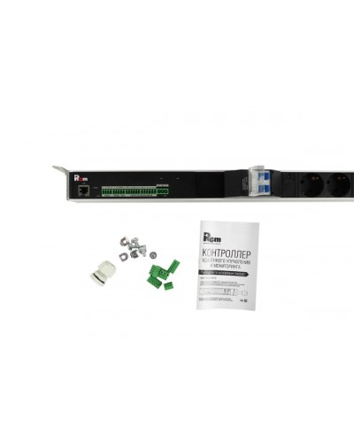 Блок силовых розеток с контроллером REM R-MC1-32-8x2S-A-1820-K в Таганроге Блоки розеток Pintop.ru